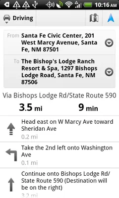 Polaris Navigation GPS android App screenshot 12