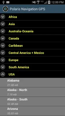 Polaris Navigation GPS android App screenshot 4